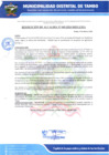 Vista preliminar de documento RESOLUCION DE ALCALDIA N°045-2024-MDT-LM-A