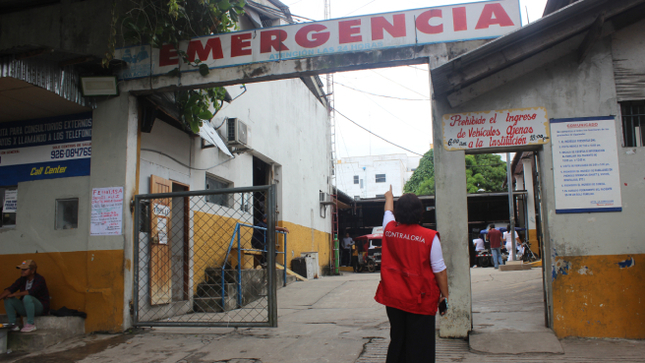 Loreto.- La Contraloría General ha identificado pagos irregulares efectuados a una empresa proveedora en el Hospital Apoyo de Iquitos “César Garayar García”. Durante el año 2022, se pagaron 188 mil soles sin que se pudiera acreditar la prestación del servicio contratado de médicos especialistas.