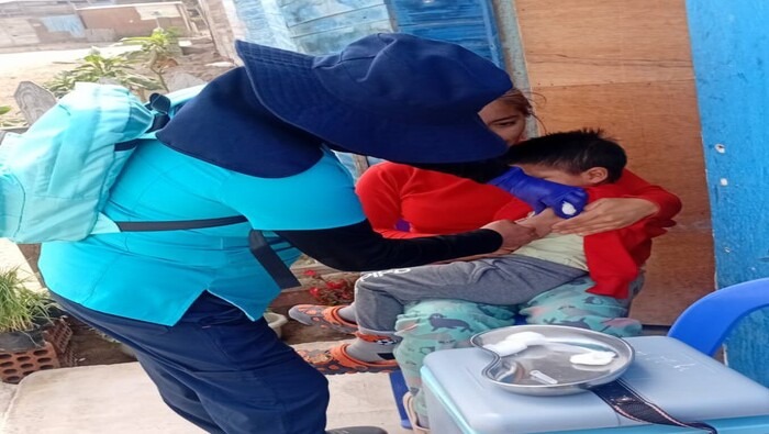 vacunación de niños