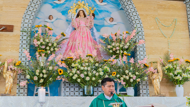 En Huarmey se realiza Misa de Salud del Alcalde Cavino Cautivo