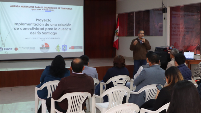 DRE Amazoonas Participa en Reunión del Proyecto de Conectividad Digital para la Cuenca del Río Santiago