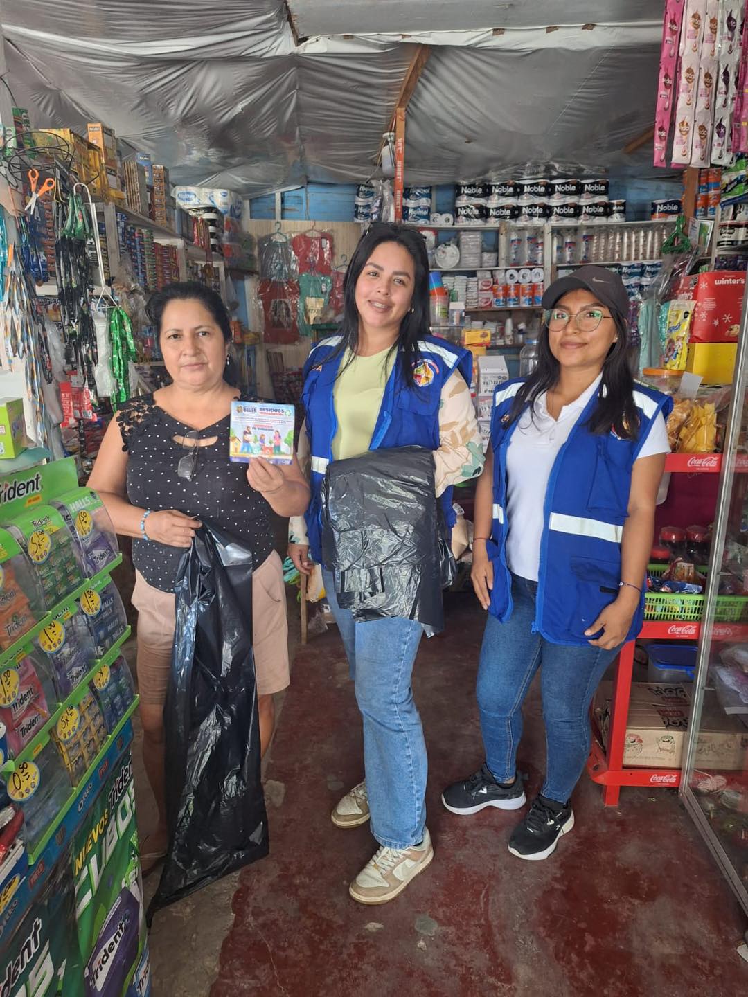 El Programa EDUCCA viene realizando el empadronamiento de viviendas para el programa de reciclaje y brindado información esencial