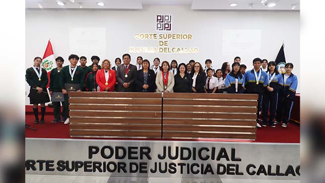 Corte Superior de Justicia del Callao cuenta con nuevos jueces de paz escolar para resolver casos de violencia en los colegios chalacos