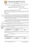 Vista preliminar de documento RESOLUCION DE ALCALDIA N° 0274-2024-MDET