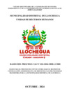 Vista preliminar de documento BASES DEL PROCESO CAS N° 010-2024-MDLL/URH