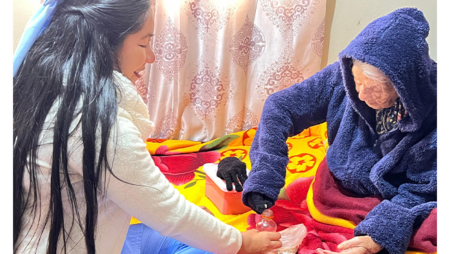 Municipalidad continua brindando apoyo a los adultos mayores de la provincia de Huarmey.