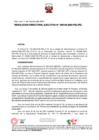 Vista preliminar de documento RESOLUCION DIRECTORAL EJECUTIVA-000134-2024-PEL