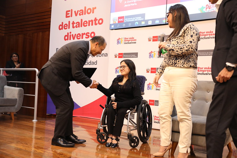 MTPE reconoce historias de éxito en la inclusión laboral durante evento “El valor del talento diverso”