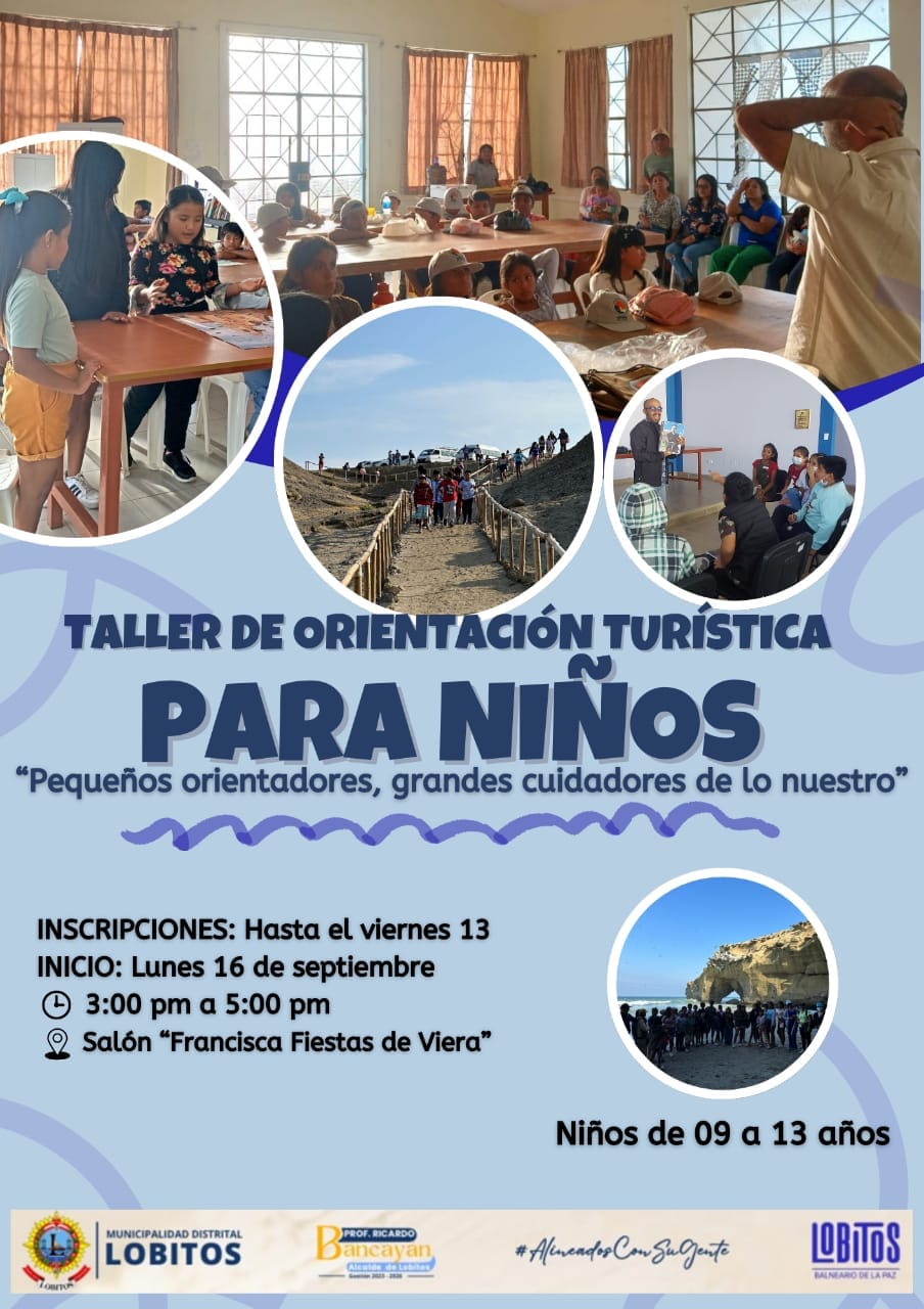 Taller de Orientación Turística para Niños