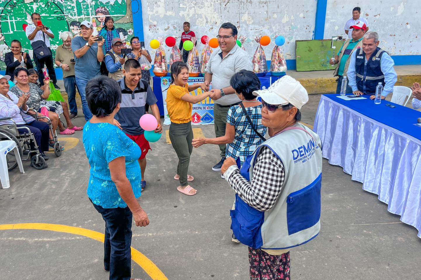 Celebraciรณn y agasajo a las personas con discapacidad.