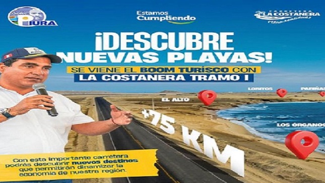 Lobitos celebra el progreso en carretera, agua y seguridad