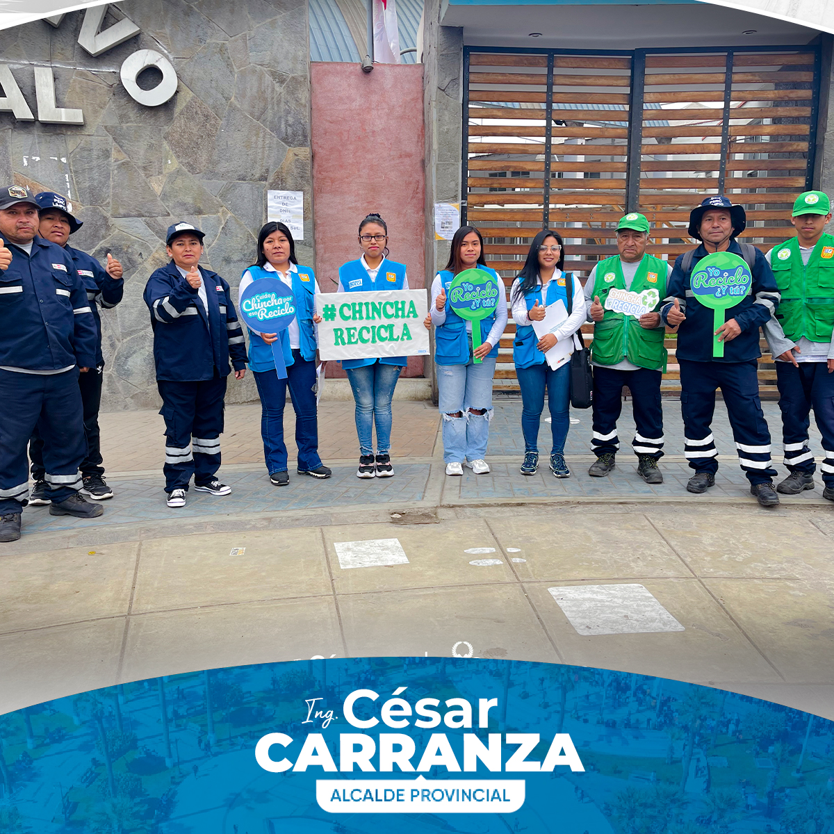 El PROGRAMA EDUCCA organizó el 2do Reciclatón, una iniciativa destinada a recolectar la mayor cantidad de materiales reciclables de las instituciones educativas asociadas al programa. Esta actividad se llevó a cabo en colaboración con recolectores formalizados, quienes se encargaron de la gestión final de estos residuos reutilizables, en esta oportunidad se visitaron las instituciones educativas:
✅ I.E. ANDRÉS AVELINO CÁCERES
✅ I.E. SAN MARTÍN DE PORRES
✅ I.E.PAULINO REATEGUI AGUILAR
✅ I.E. ELADIO SARAVIA TASAYCO
✅ I.E. JOSÉ PARDO Y BARREDA
✅ I.E. JHON F. KENNEDY
✅ C.E.B.E. CHINCHA
Como municipalidad, nuestra misión es fomentar prácticas ecológicas sostenibles que protejan el medio ambiente, promuevan el bienestar de la comunidad y preserven la biodiversidad.