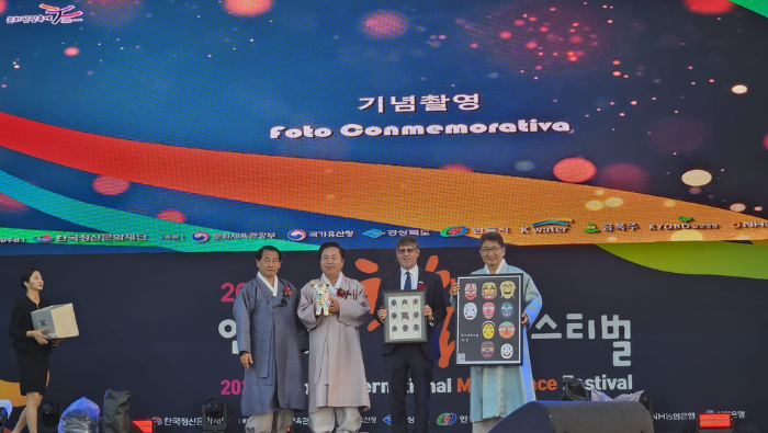Corea: celebran la culturan peruana en el Festival Internacional de Máscaras de Andong