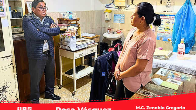 RIS Chilca Mala supervisa establecimientos de salud y cumplimiento de normativa técnica