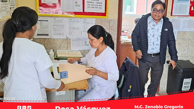 Titular de la RIS Chilca Mala realiza supervisión inopinada a establecimiento de salud