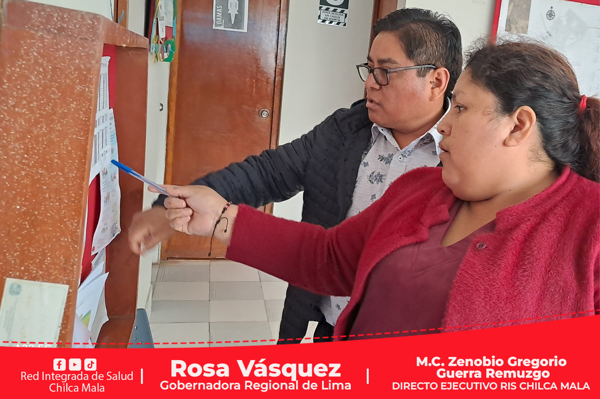 Director Ejecutivo realiza visita inopinada al Puesto de Salud de San Marcos de la Aguada.
