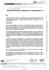 Vista preliminar de documento Resolución de Oficina de Administración N° 000288-2024-OA