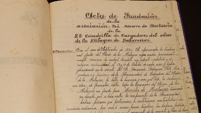 El AGN ha inscrito el expediente de estos documentos en el Registro Nacional de Colecciones Documentales y Archivos Históricos Públicos o de Particulares
