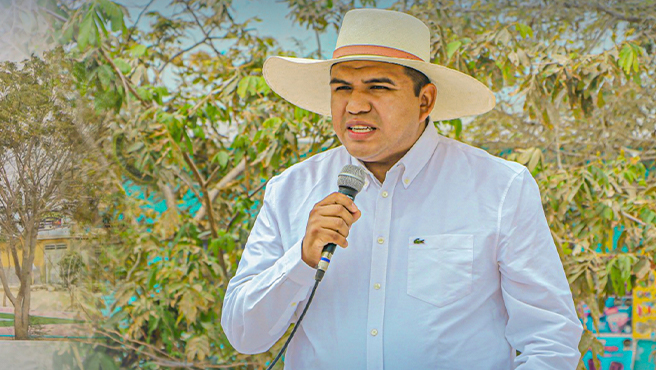 Alcalde anuncia importantes obras en JUAN NOEL LASTRA