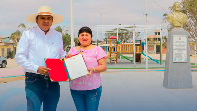 Alcalde anuncia importantes obras en JUAN NOEL LASTRA