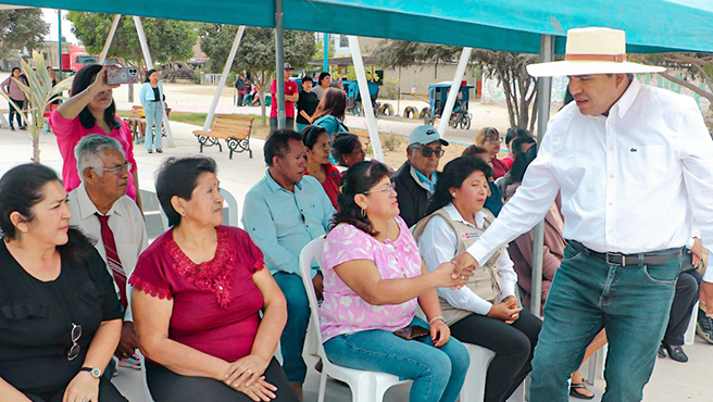 Alcalde anuncia importantes obras en JUAN NOEL LASTRA