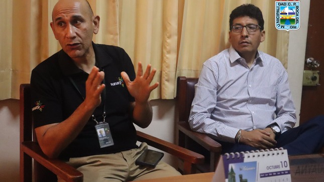 Nota de prensa de la primera reunión con el Jefe Zonal de la Superintendencia Nacional de los Registros Públicos.