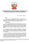 Vista preliminar de documento Resolución de la Superintendencia Nacional de los Registros Públicos N.°152-2024-SUNARP/SN