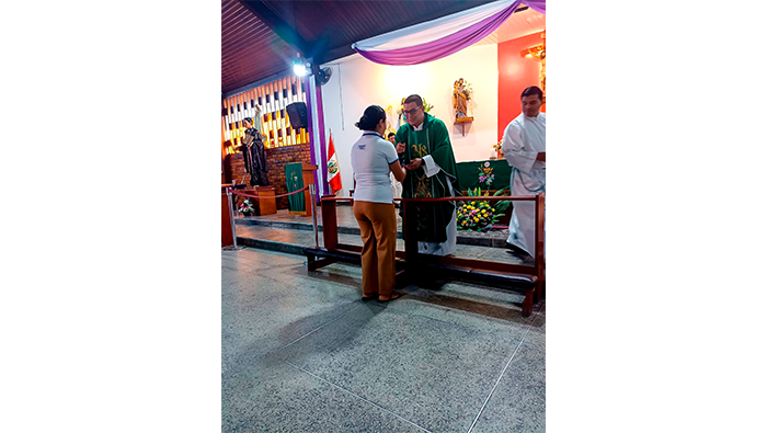 Santa Misa en conmemoraciรณn del Dรญa Nacional de la persona con discapacidad.
