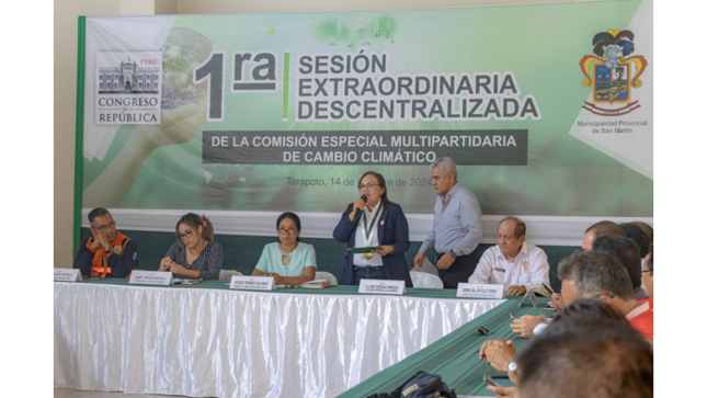 I Sesión Extraordinaria Descentralizada de Cambio Climático.