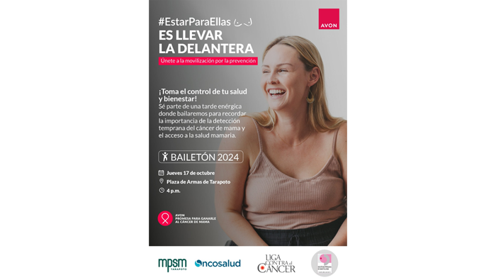 "BailetΓ³n 2024", por el DΓa Internacional de la Lucha Contra el CΓ‘ncer de Mama.