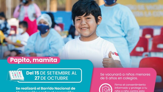 
El Sarampión y la Poliomielitis son enfermedades altamente contagiosas que no tienen tratamiento ni cura, pero ¡las vacunas son gratis y seguras! 
Las brigadas de salud estarán visitando las instituciones educativas y tu hogar para proteger a nuestros niños. 
¡No dejes pasar esta oportunidad!