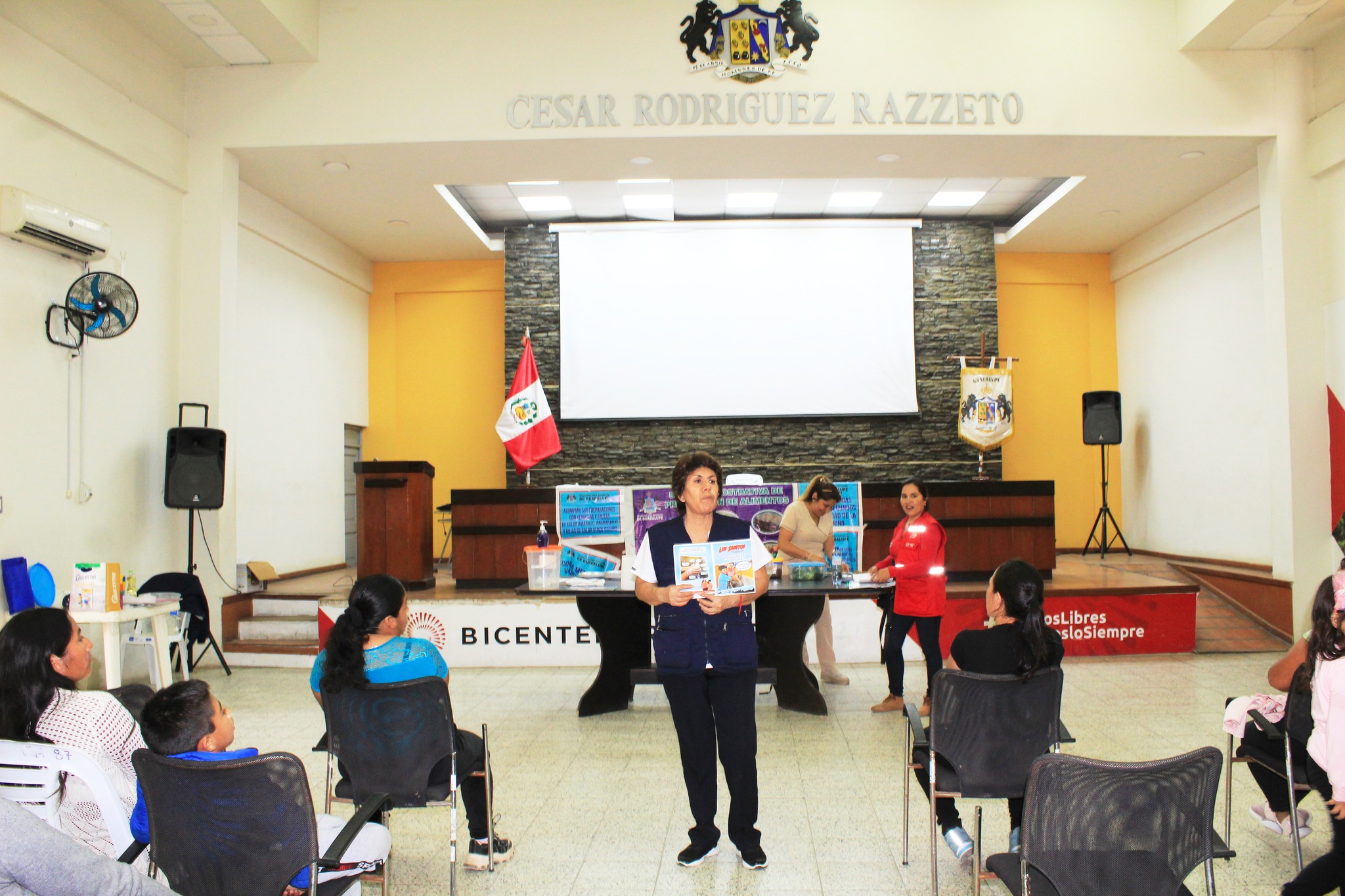 ¡Éxitosa Sesión Demostrativa del Programa Vaso de Leche!