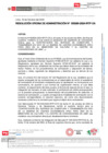 Vista preliminar de documento Resolución de Oficina de Administración N° 000290-2024-OA