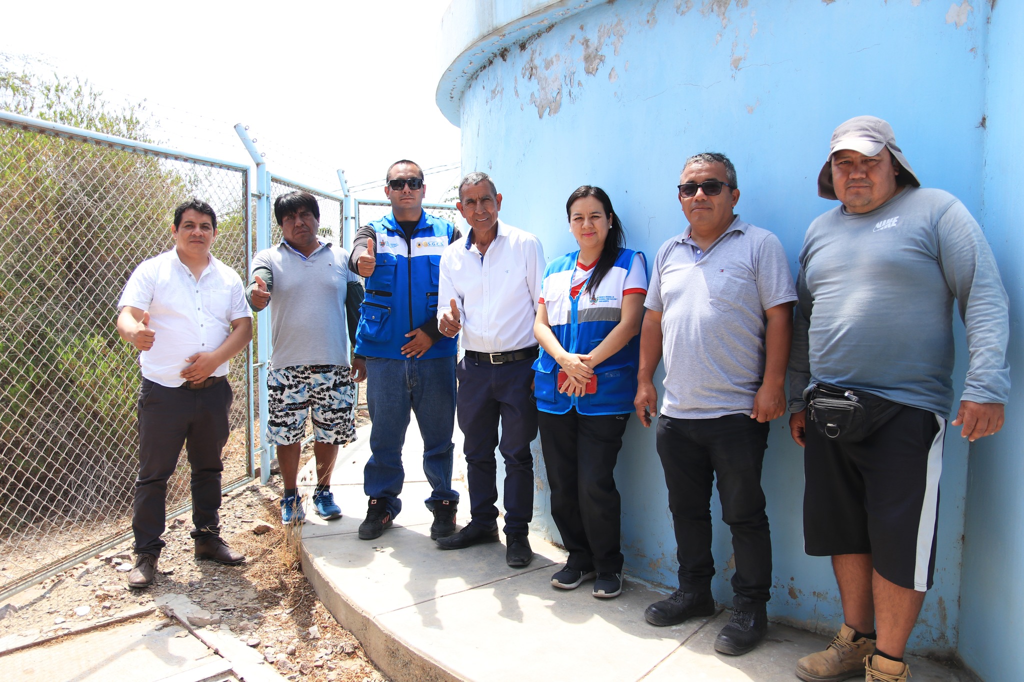 ¡Saneamiento y agua de calidad para Cerro Azul y la Calera!