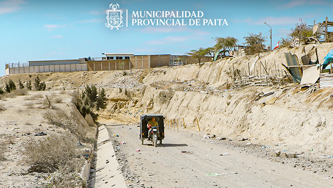 Alcalde coordina habilitación de Vía en Cerro Llorón.