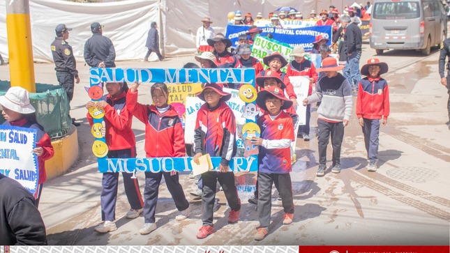 Foto de los niños por su dia