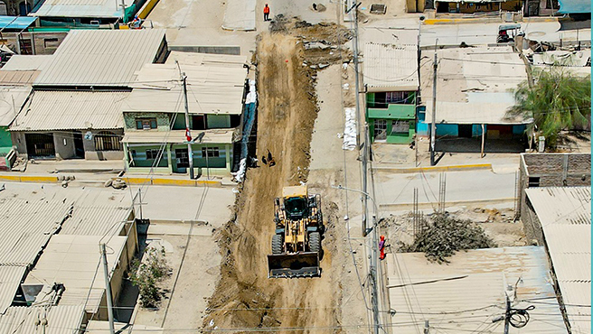 Alcalde supervisa inicio de trabajos en bajada Keiko Sofía.