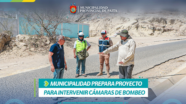 Municipalidad anuncia próxima intervención de las cámaras de bombeo.