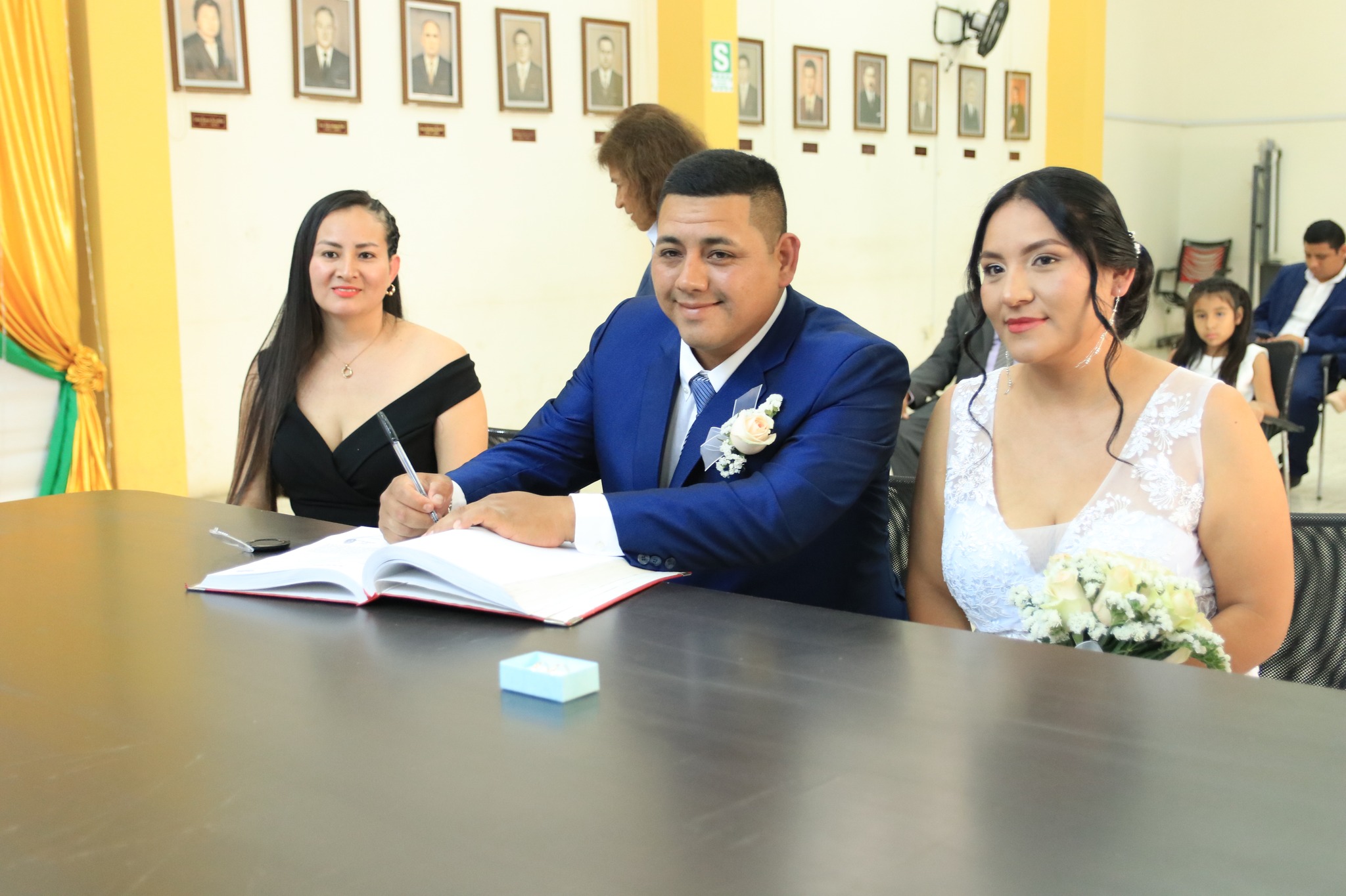 ¡Matrimonio civil, unión con amor!