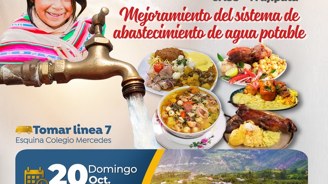 💯¡Gran Kermesse En Trujipata! Para Mejorar El Sistema De Abastecimiento De Agua En Trujipata.