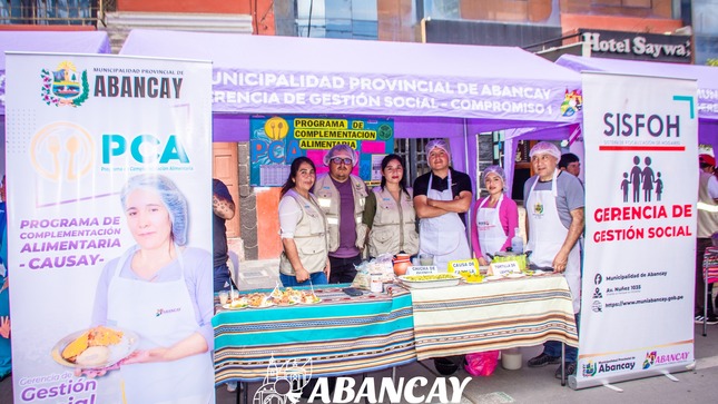 💯Municipalidad De Abancay E Instituciones Realizaron La Caravana Multisectorial Por El Día De La Alimentación Y Lucha Contra La Anemia.