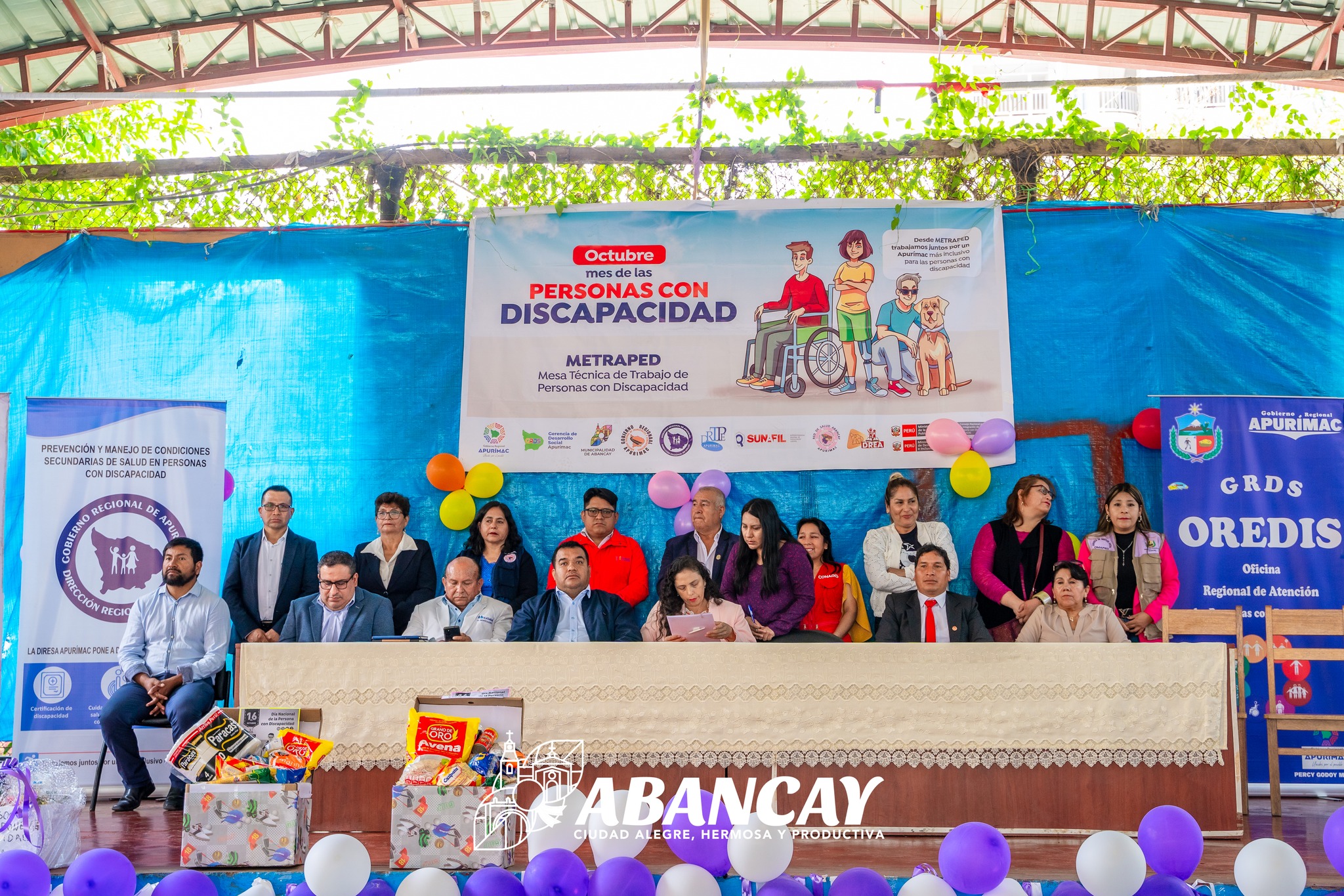 💯Municipalidad De Abancay Conmemora El Día Nacional De Las Personas Con Discapacidad.