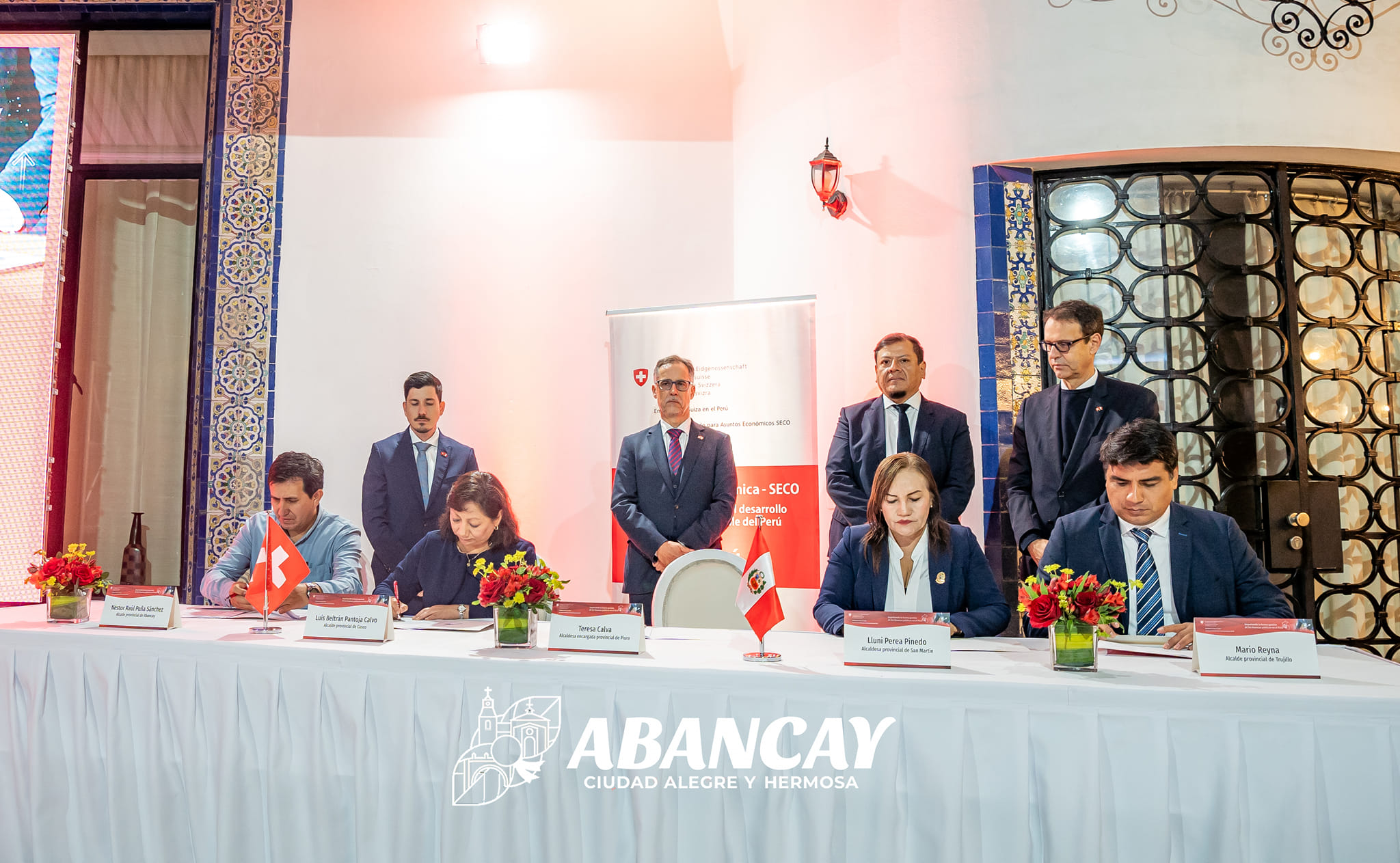📌💯Municipalidad De Abancay Renueva Convenio Con La Cooperación Suiza Para Fortalecer Las Finanzas Públicas.