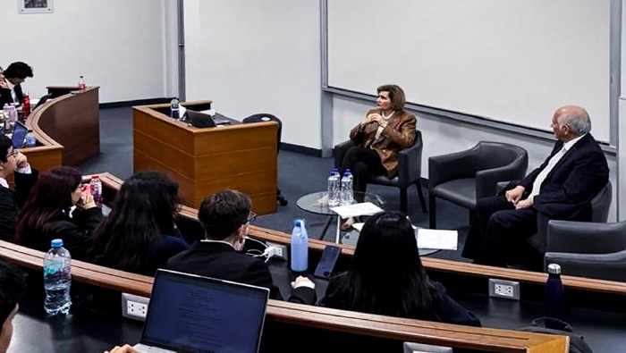 Presidenta del TC Luz Pacheco participó en la Semana de la Facultad de Derecho de la Universidad de Piura