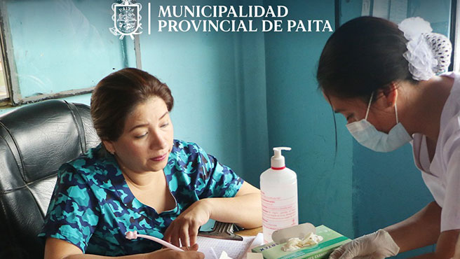 Municipalidad organiza campaña médica para trabajadores de maestranza.