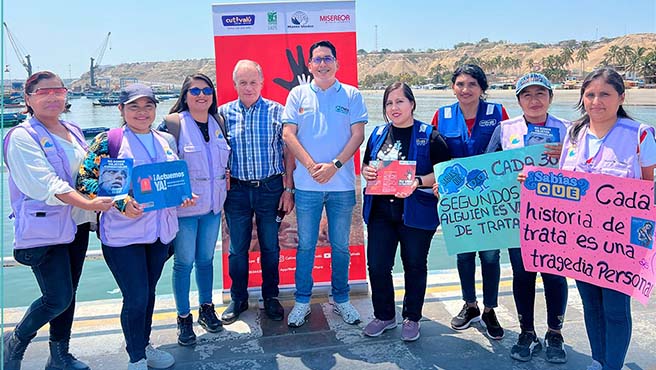 Municipalidad se une a la campaña "SIN CLIENTES NO HAY TRATA, DENUNCIA LA TRATA DE PERSONAS”