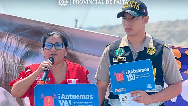 Municipalidad se une a la campaña "SIN CLIENTES NO HAY TRATA, DENUNCIA LA TRATA DE PERSONAS”