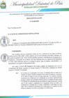 Vista preliminar de documento RESOLUCIÓN DE ALCALDÍA QUE RESUELVE Y DESIGNA AL COMITÉ DE RECEPCIÓN DE OBRA DEL PROYECTO CREACIÓN DE TROCHA CARROZABLE SECTOR  EL OJO - HUANCHA