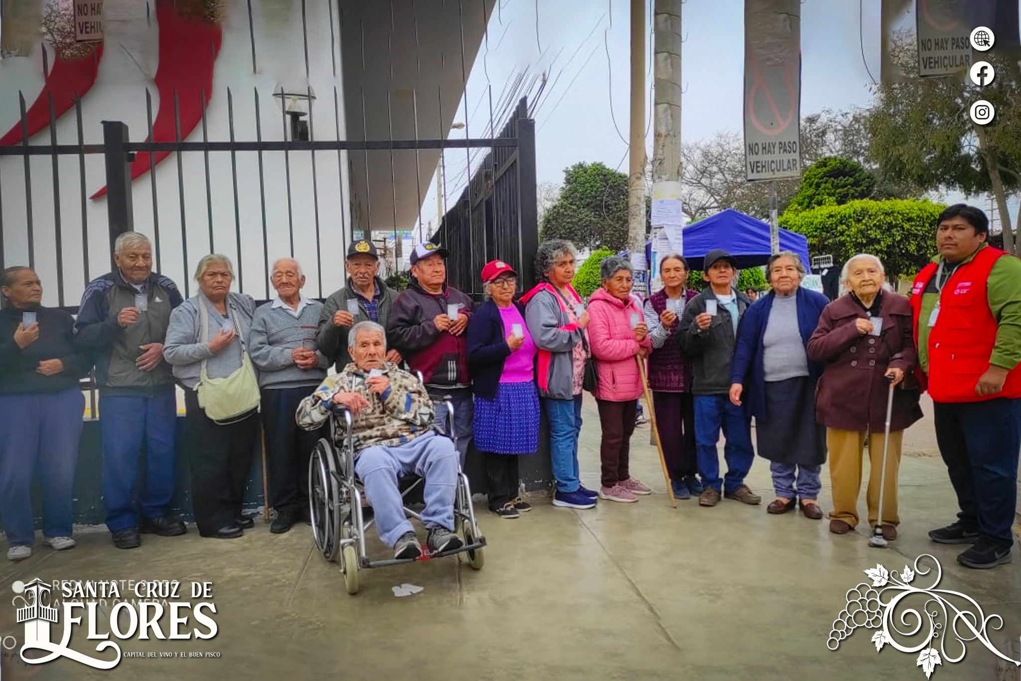 Municipalidad de Santa Cruz de Flores facilita trámites bancarios para beneficiarios de Pensión 65 en Cañete