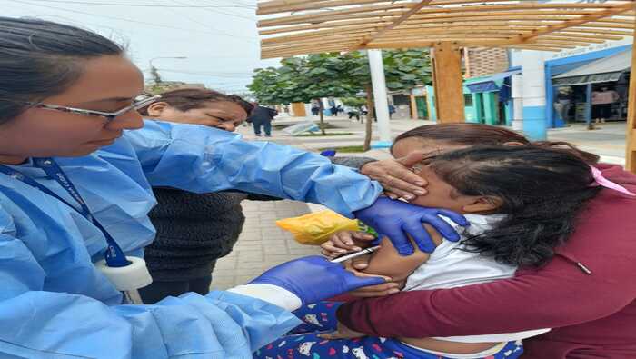 vacunación contra la sarampión